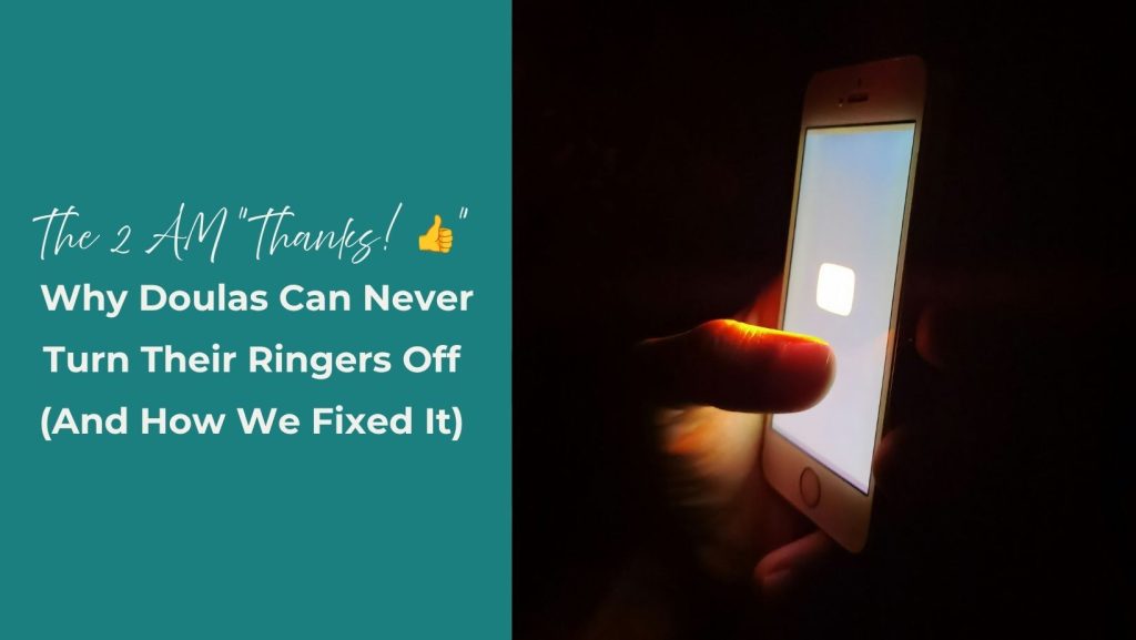 person holding lit phone at night in the dark.